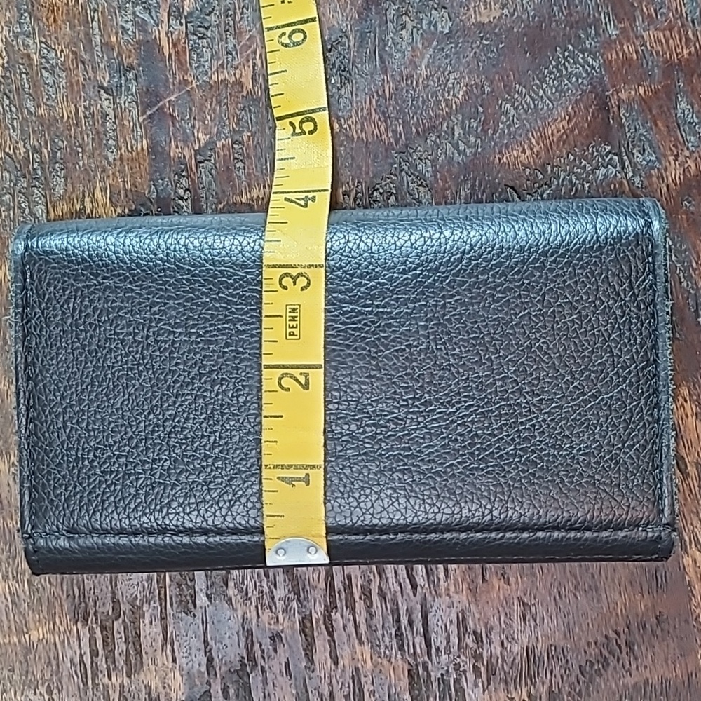 Vintage Harley-Davidson Black Leather Billfold Wallet - Picture 9 of 9
